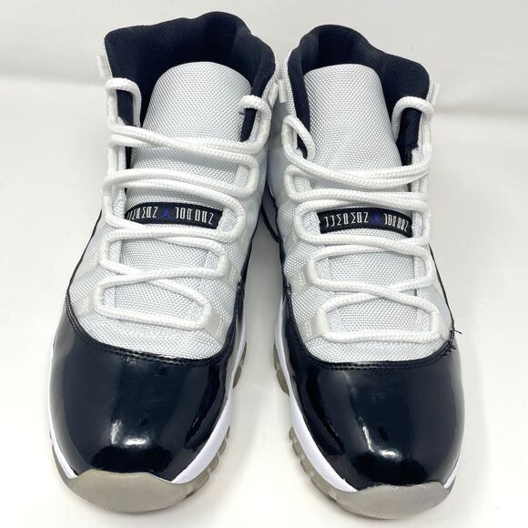 Nike Air Jordan 11 Concord Mens 11 Black Patent Leather Iconic Sneakers 2011 EUC - Picture 6 of 13
